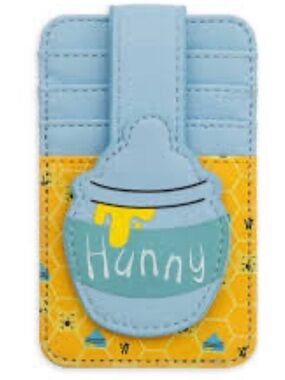 Disney Parks Loungefly Winnie the Pooh "Hunny" Jar Card Wallet